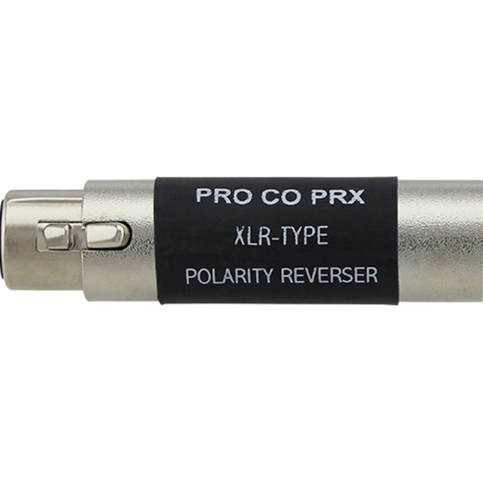 Pro Co PRX XLR-F-XLR-M Polarity Reverser
