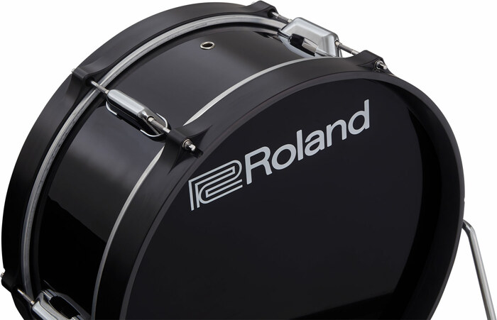 Roland KD-180L-BK 18" V-Drums Kick Drum Pad W/ Acoustic Design, 3 Series