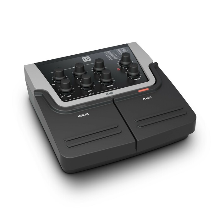 LD Systems FX300 Dual Channel Pedal With 16 Digital Effects