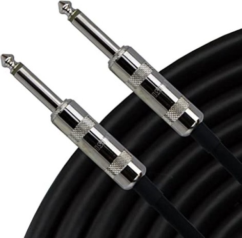 Rapco SRS16-15 15' StageMaster 1/4" TS To 1/4" TS 16AWG Speaker Cable