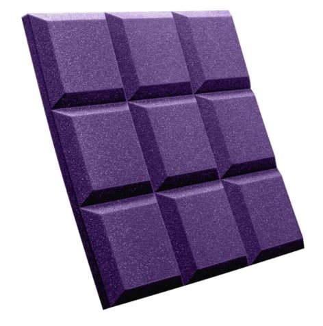 Auralex SGRID22PUR SonoFlat Grids, 2' X 2' X 2", 16pk, Purple