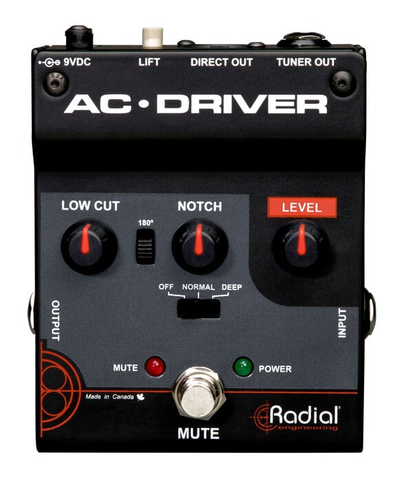Radial Engineering AC Driver Instrument Pre-Amp With Direct Box