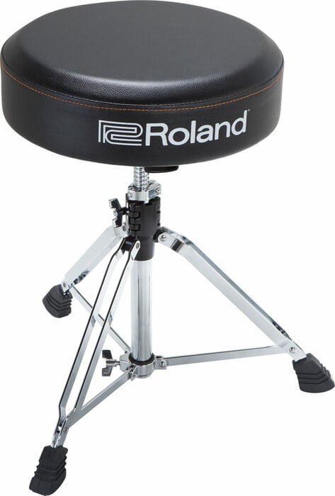 Roland RDT-RV Drum Throne, Firm Round Seat, Double-Braced Legs
