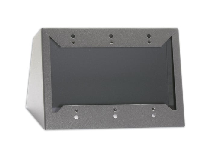 RDL DC-3G 3 Desktop Or Wall Mount Chassis For Decora Remote Controls Or Panels, Gray