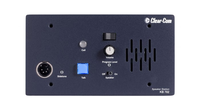 Clear-Com KB-702 2-Channel Remote Speaker Station