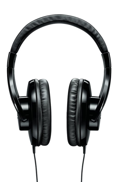 Shure SRH240A Professional Around-Ear Headphones With 1/8" To 1/4" Adapter