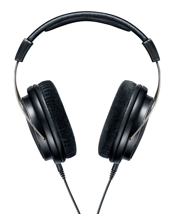 Shure SRH1840 Open-Back Headphones With Detachable Cable, Velour Ear Cushions