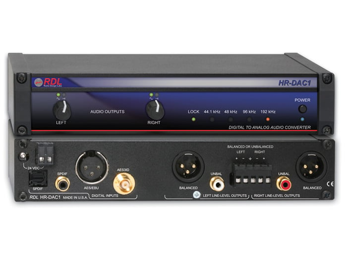 RDL HR-DAC1 Digital To Analog Converter