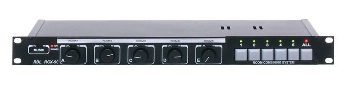 RDL RCX-5CM Room Combining System Controller With Mic Muting