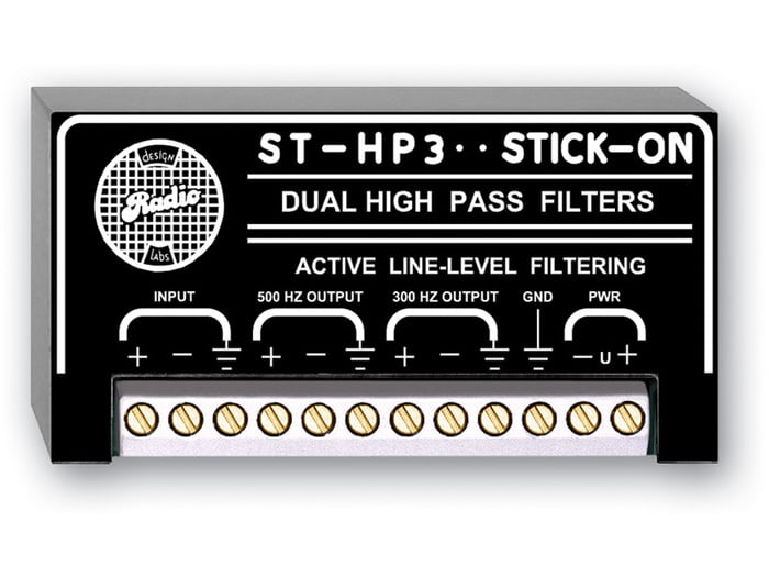 RDL STHP3 300Hz And 500Hz High Pass Filter