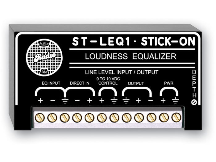 RDL ST-LEQ1 Loudness Equalizer, VCA Compatible