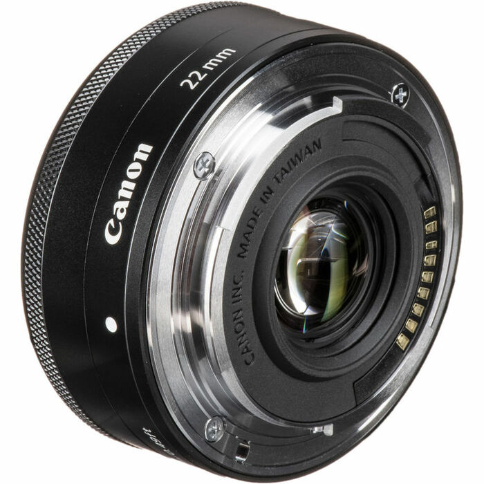 Canon 5985b002 Ef M 22mm F2 Stm Lens In Black Full Compass Systems