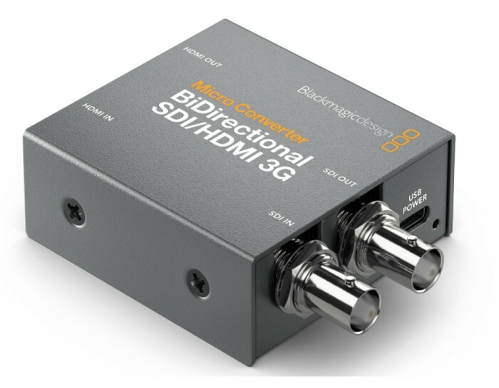 Blackmagic Design Micro Converter Bi-directional SDI/HDMI 3G SDI And HDMI Compact Bidirectional Converter