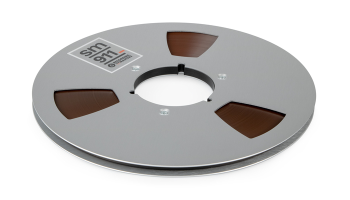 RTM SM911 Analog Tape - R34120 1/4" X 2500', 10.5" Metal Reel, NAB Hub