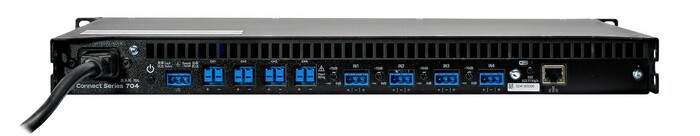 LEA Professional CS704 4-Channel 700W Power Amplifier With DSP, Ethernet, IoT-Enabled