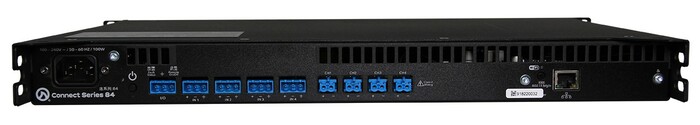 LEA Professional CS84 4-Channel 80W Power Amplifier With DSP, Ethernet, IoT-Enabled