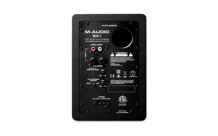 M-Audio BX4PAIRXUS Pair Of 4.5" 120W Studio Reference Monitors