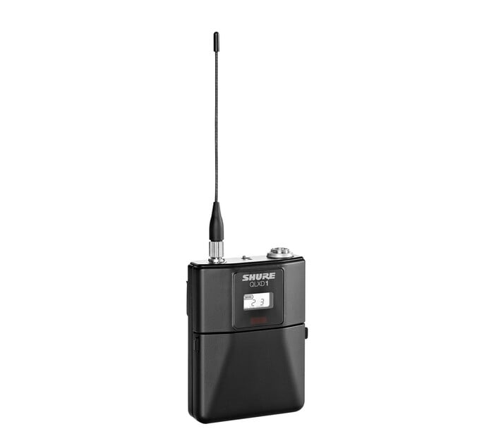 Shure QLXD1/TL47B-K QLX-D Bodypack With TwinPlex Lav Microphone, G50, MTQG, Blac