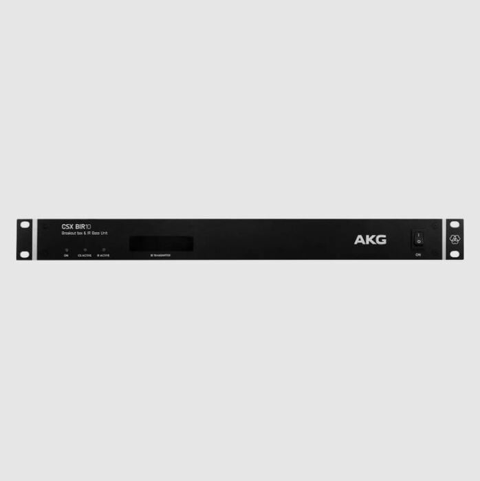 AKG CSX-BIR10 Infrared Control Unit And Breakout Box - 10 Channel