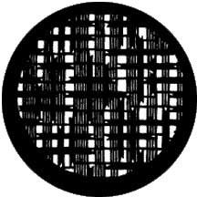 Rosco 77524 Steel Gobo, Squares