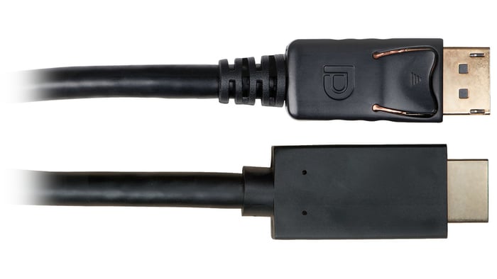 Liberty AV E-DPM-HDM-06F 6' Economy Molded DisplayPort To HDMI Cable