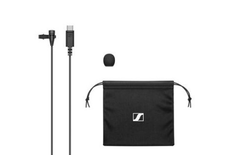 surround India Discipline Sennheiser XS-LAV-USB-C Omnidirectional Lavalier Microphone With USB-C  Connector | Full Compass Systems