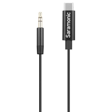 Saramonic SR-C2001 Male 3.5mm TRS To USB-C Cable, 9"