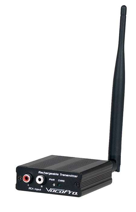 VocoPro SILENTSYMPHONY-DUO Wireless Broadcast System W/Transmitter, (2) Headphones