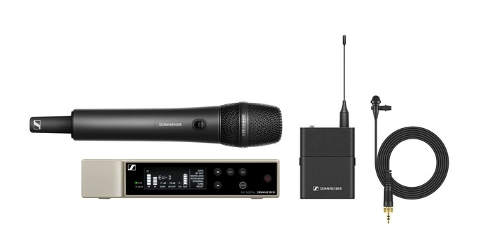 Sennheiser EW-D ME2/835-S SET Wireless Combo System With E835 Handheld And ME2 Lavalier
