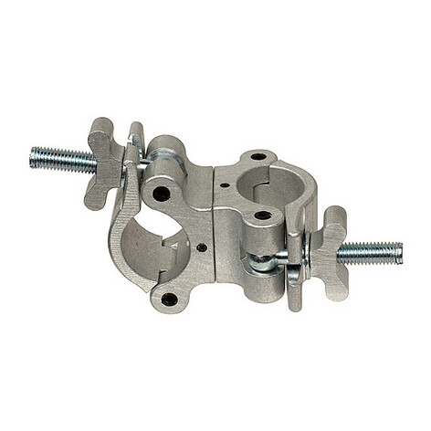 The Light Source ML9M-SW Mega-Coupler 90 Degree With Steel Wingnut, Silver