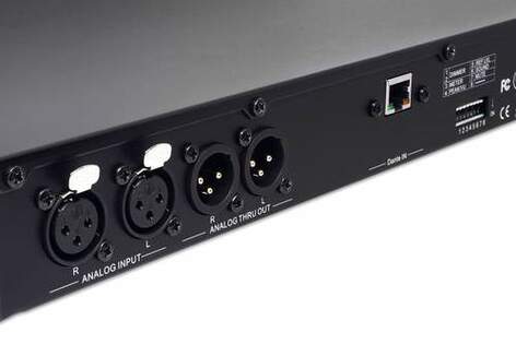 Fostex RM-3DT 1U Rack-Mount Dante-Enabled Active Stereo Monitor Speaker