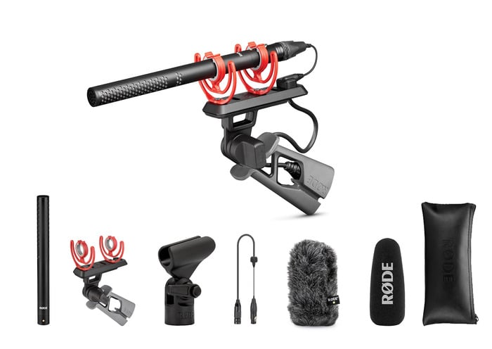 Rode NTG5-KIT Broadcast Shotgun Microphone With Pistol Grip And Windshield