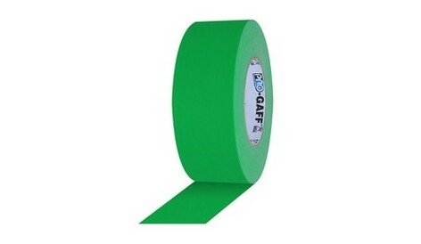 Rose Brand Gaffers Tape 55yd Roll Of 2" Wide Chroma Green Gaffers Tape