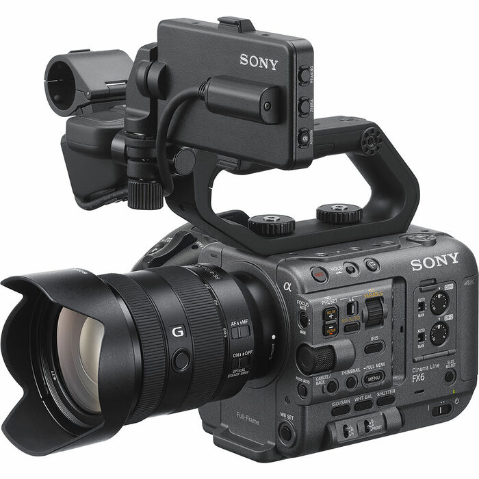 Sony FX6 24-105mm Kit Full-Frame Cinema Camera With FE 24-105mm F4 G OSS Lens