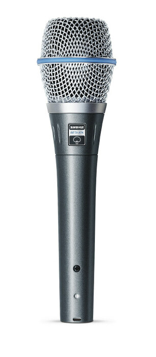 Shure BETA87A Supercardioid Condenser Handheld Vocal Mic