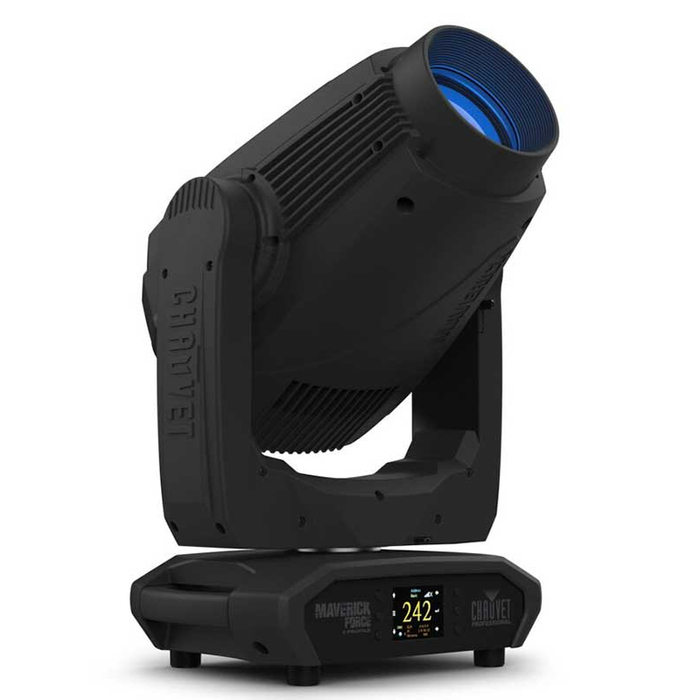 Chauvet Pro Maverick Force 2 Profile Moving Head Fixture, 580W LED, 20,000+ Lumen, 6.8 To 55.9 Degree Zoom