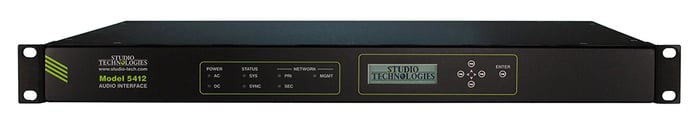 Studio Technologies MODEL-5412-02 Audio Interface, With Dante 16x16