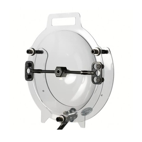 Klover KM-16-HM-K-PM MiK 16" Parabolic Collector With Pole Mount Kit