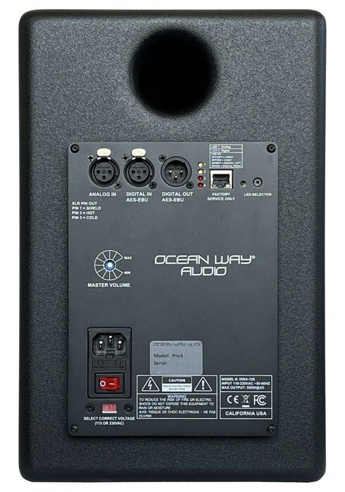 Ocean Way Audio PRO3 7" Powered Studio Monitor (Pair)