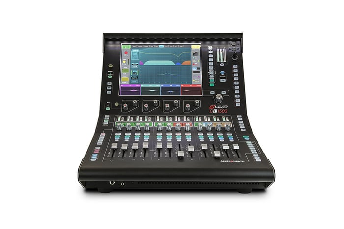 Allen & Heath dLive CTi1500 Control Surface With 12 Faders And 12" Touchscreen