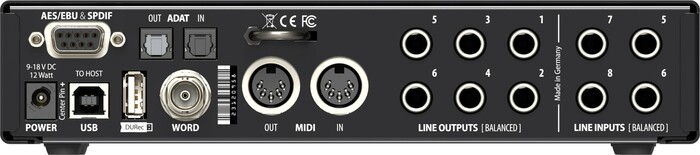 RME FIREFACE-UCX-II 40-Channel Advanced USB Audio Interface