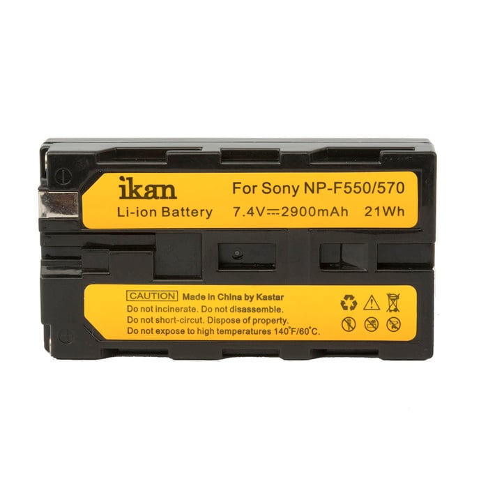 ikan IBS-550 NP-F550 L-Series Compatible Battery (7.4V, 2900 MAh)