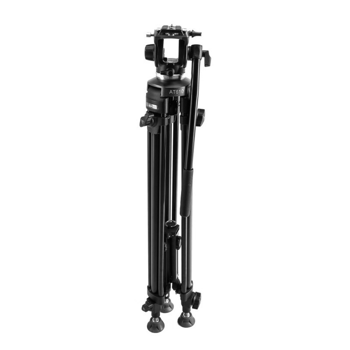 ikan EK610 Professional Compact Tripod W/Fluid Head 65mm Bowl (E-Image)