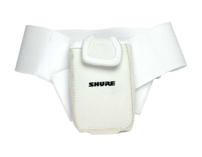 Shure WA580W Neoprene Pouch For UR1 Bodypack Transmitter, White