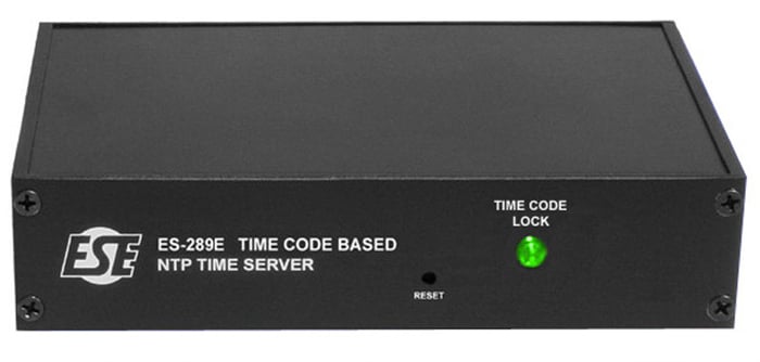 ESE ES-289E Time Code Based NTP Time Server