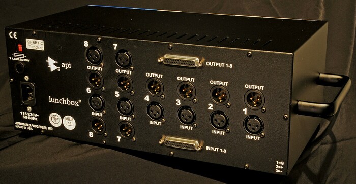 API 6B-HC 6 Slot Portable Rack With Built-in Power Supply