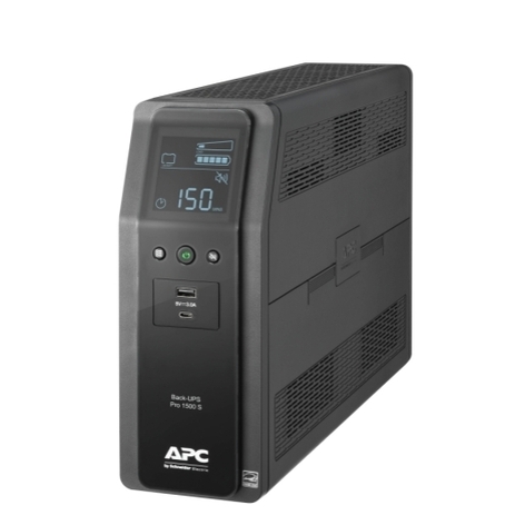 American Power Conversion BR1500MS2 Back UPS Pro 1500VA, Sinewave, 10-Outlet, 2-USB, AVR, LCD