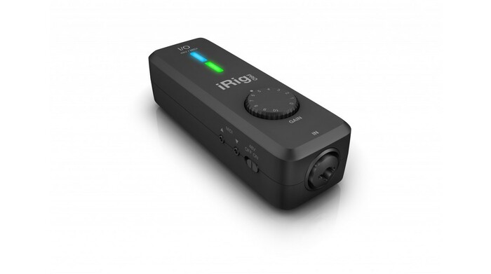 IK Multimedia IRIG-PRO-I/O High Definition Audio Interface With MIDI For IOS And Mac