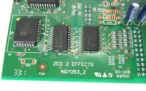 Allen & Heath 004-386X Effects PCB Assembly V2 For  ZED10FX, ZED22FX