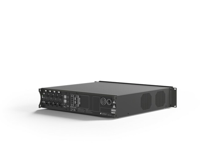 K-Array Kommander-KA14 I 2U-Rack Class D Amplifier With DSP And Remote Control, 4x300W at 4 Ohms